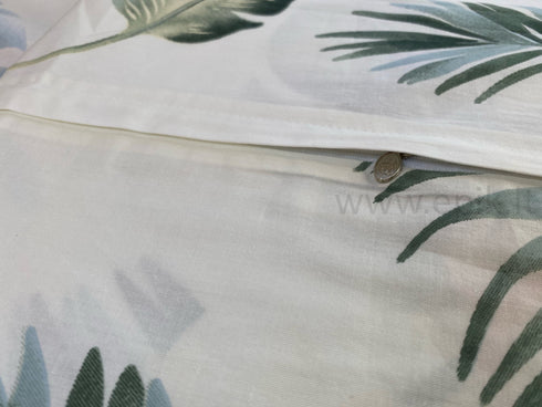 Satino medvilnės patalynės komplektas "Flamingo Garden"